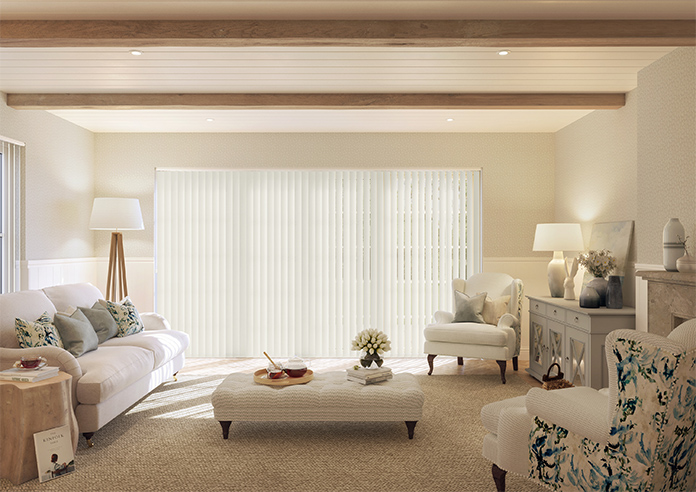 Amalfi, Warm Cream - Vertical Blind - Image 8